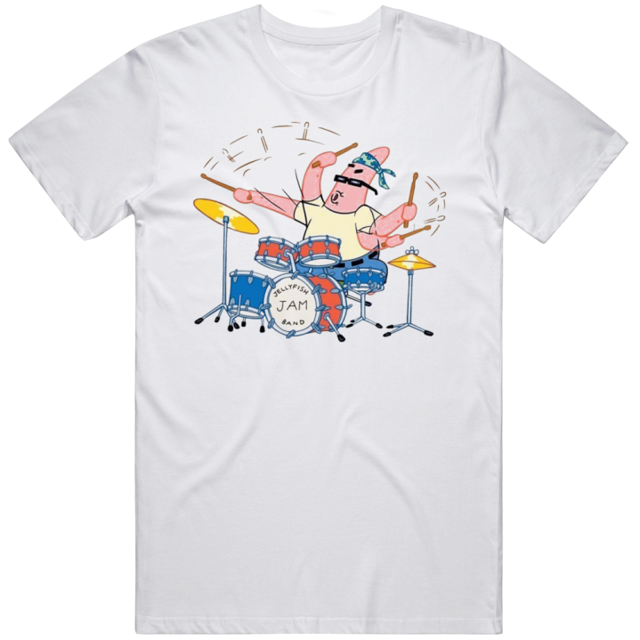 Jellyfish Jam Band Practice Spongebob Patrick T Shirt