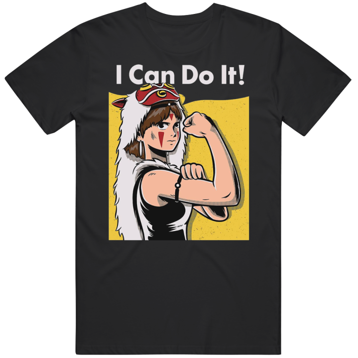 I Can Do It Princess Mononoke Ghibli Anime T Shirt