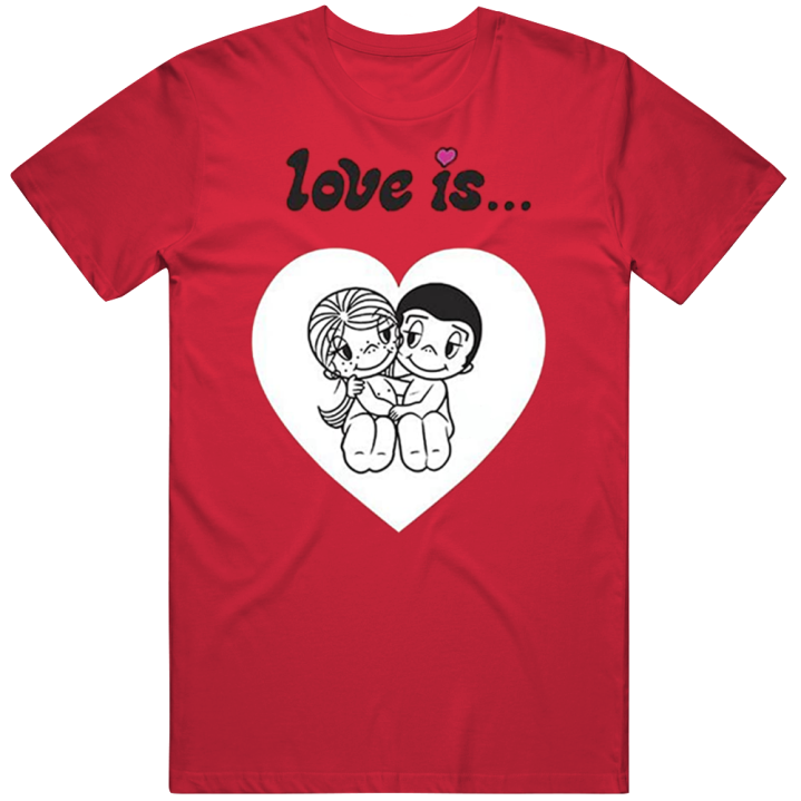 Love Is Kim Vintage Retro T Shirt