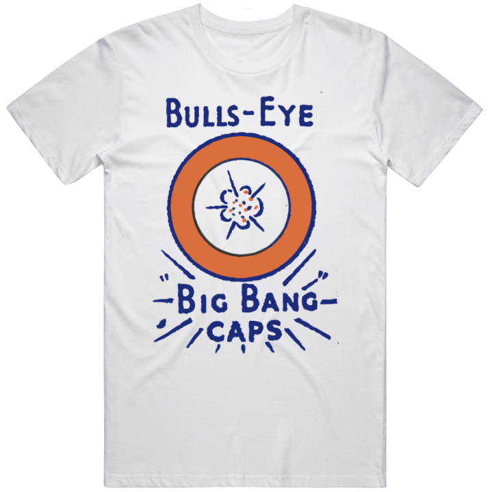 Bulls Eye Big Bang Caps Vintage T Shirt