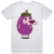 Eggplant Courage The Cowardly Dog T Shirt