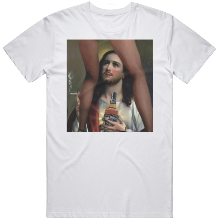 Jesus Sins Strip Club T Shirt