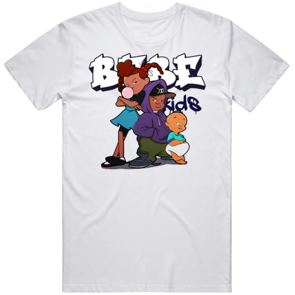 Bebe's Kids Oldschool Black Cartoon T Shirt