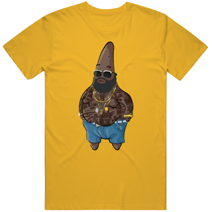 Patrick Ross Ricky Star Spongebob Parody T Shirt