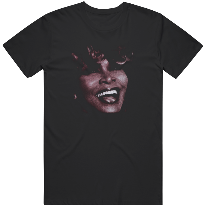 Tina Turner Face Tribute Rest In Peace T Shirt