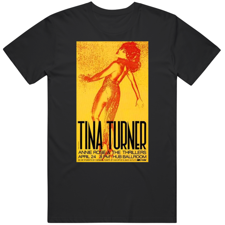 Tina Turner 1984 Uk Tour T Shirt