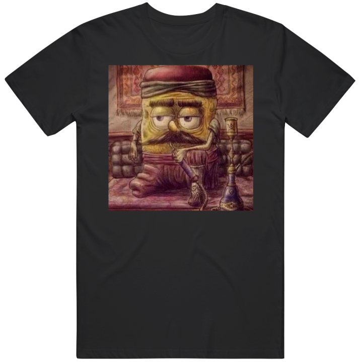 Spongebob Hookah Smoker T Shirt