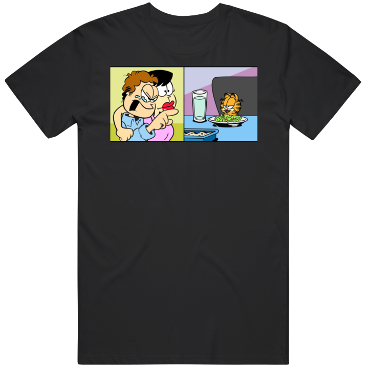 Garfield Cat Pointing Meme T Shirt