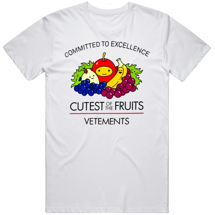 Cutest Of The Fruits Vetements Loom Parody T Shirt