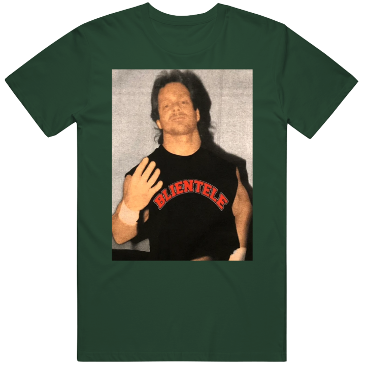 Chris Benoit Blientele Rare Bootleg Wrestling T Shirt