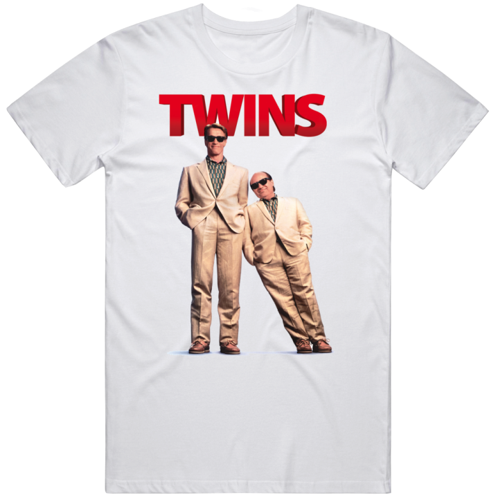 Twins Danny Devito Arnold Schwarzenegger T Shirt