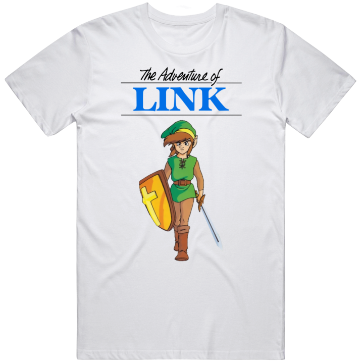 The Adventure Of Link Zelda 2 Video Game T Shirt