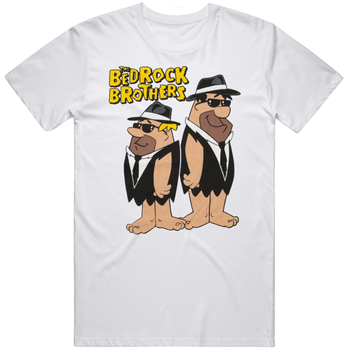 The Bedrock Brothers Flintstones Blues Bootleg T Shirt