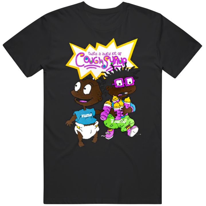 Awful Lot Of Cough Syrup Rugrats Lean T Shirt