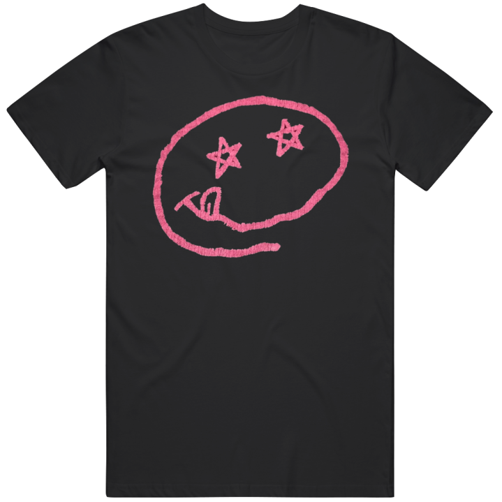 Nirvana Smiley Face Bootleg T Shirt