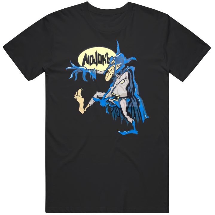 No Joke Vintage 90s Skateboarding Batman Bootleg T Shirt