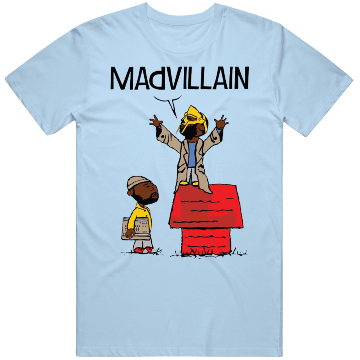 Mad Villain Mf Doom Snoopy Peanuts Parody T Shirt