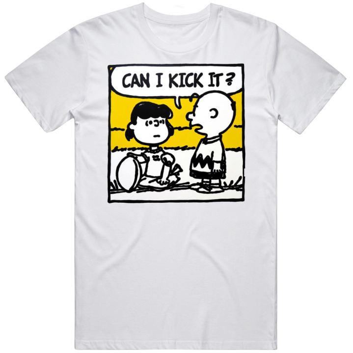 Can I Kick It Snoopy Peanuts T Shirt