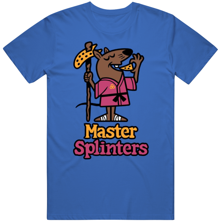 Master Splinters Little Ceasar's Tmnt T Shirt