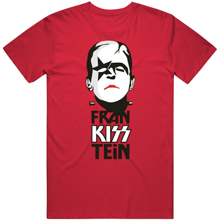 Fran Kiss Tein Frankenstein Halloween Fan T Shirt