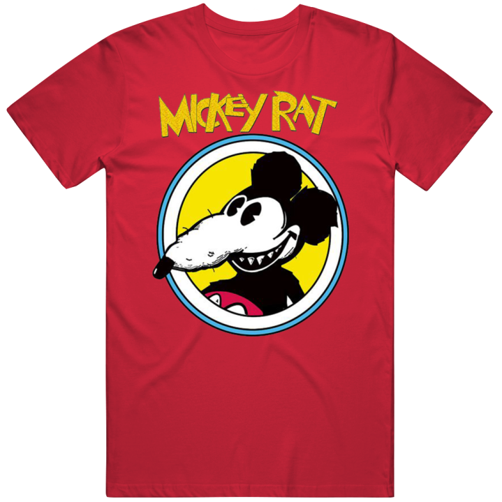 Mickey Rat Mouse Parody T Shirt