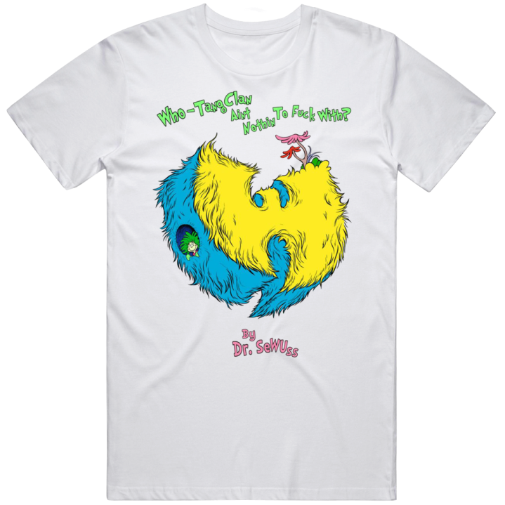 Wu-tang Clan Dr Seuss Parody Logo T Shirt