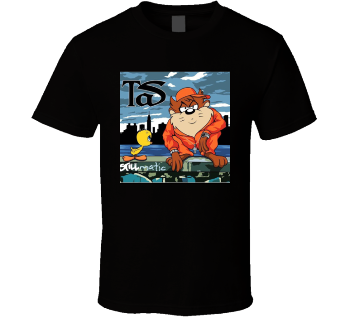 Tazmanian Devil Tas Nas Stillmatic Parody T Shirt