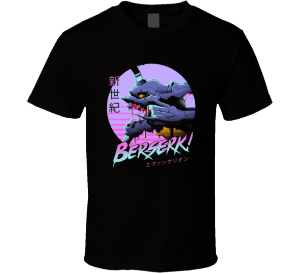 Berserk Neon Genesis Evangelion T Shirt