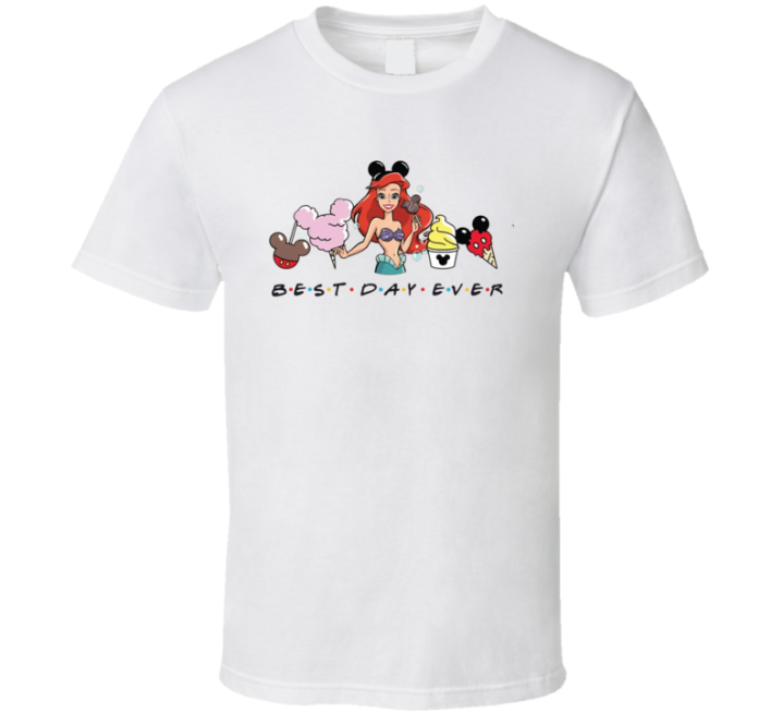 Bets Day Every Little Mermaid Disney Land T Shirt