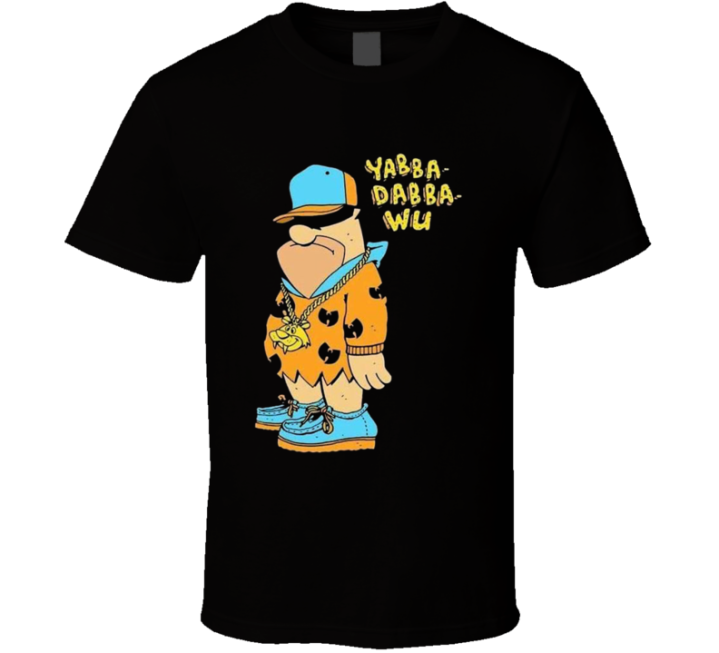 Yabba Dabba Wutang Flintstones Parody T Shirt