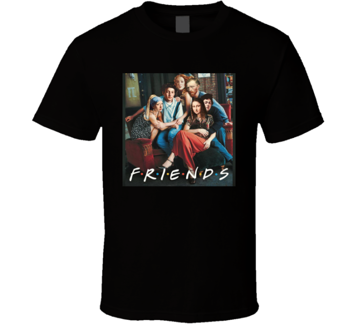 Friends Classical Art Meme Parody T Shirt