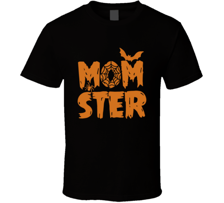 Momster Halloween Mom Monster T Shirt