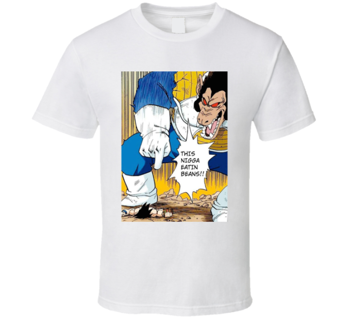 Nigga Eating Beans Dragon Ball Z Parody T Shirt