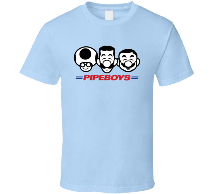 Pipe Boys Toad Luigi Mario T Shirt