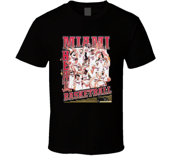 Miami Heat Basketball Finals Bootleg T Shirt