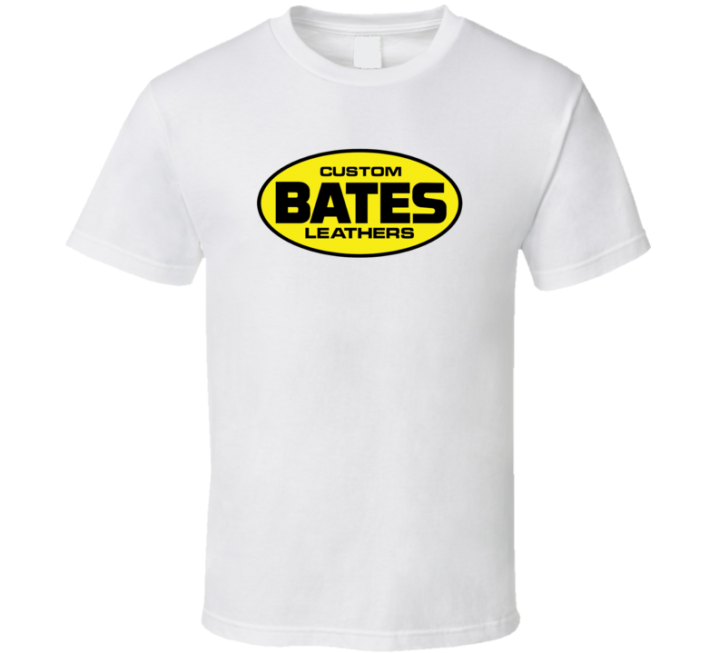 Custom Bates Leathers Old School Motorcycle T Shirt