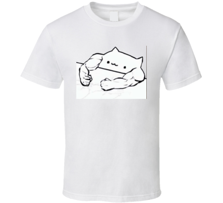 Buff Kitty Meme T Shirt