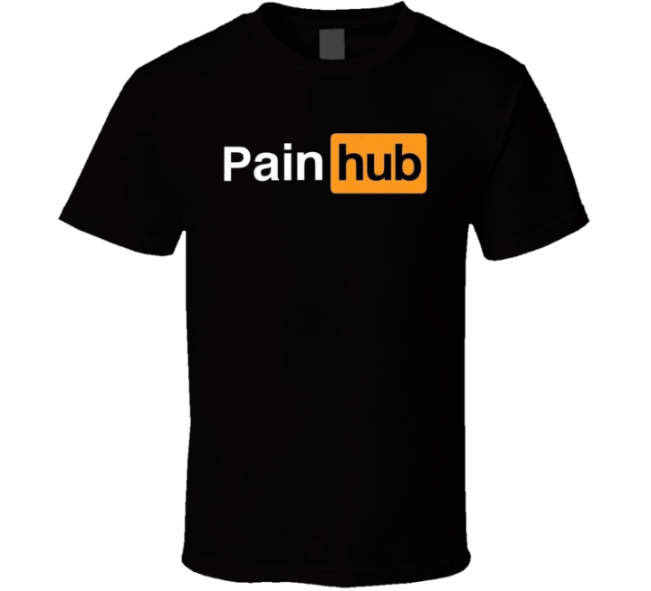 Pain Hub Porhub Parody T Shirt