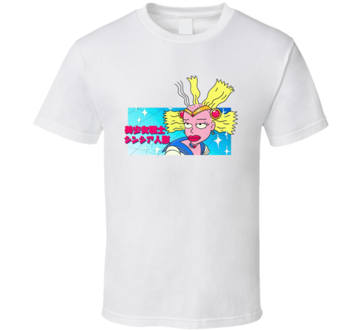 Sailor Moon Cynthia Rugrats Parody T Shirt