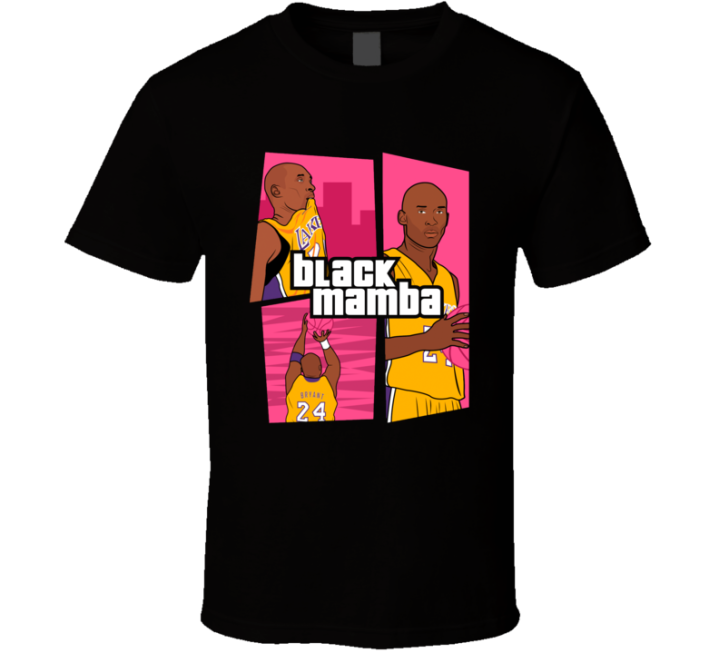 Kobe Bryant Black Mamba Gta Parody T Shirt