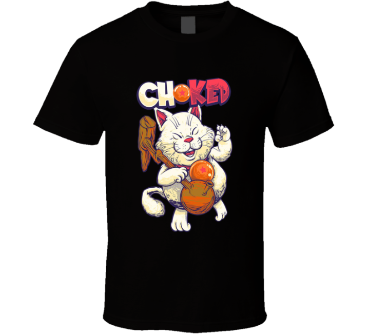 Choked Korin Dragon Ball Bong Weed Parody T Shirt