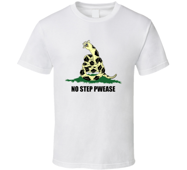 No Step Pwease Furby Don't Tread On Me Parody T Shirt