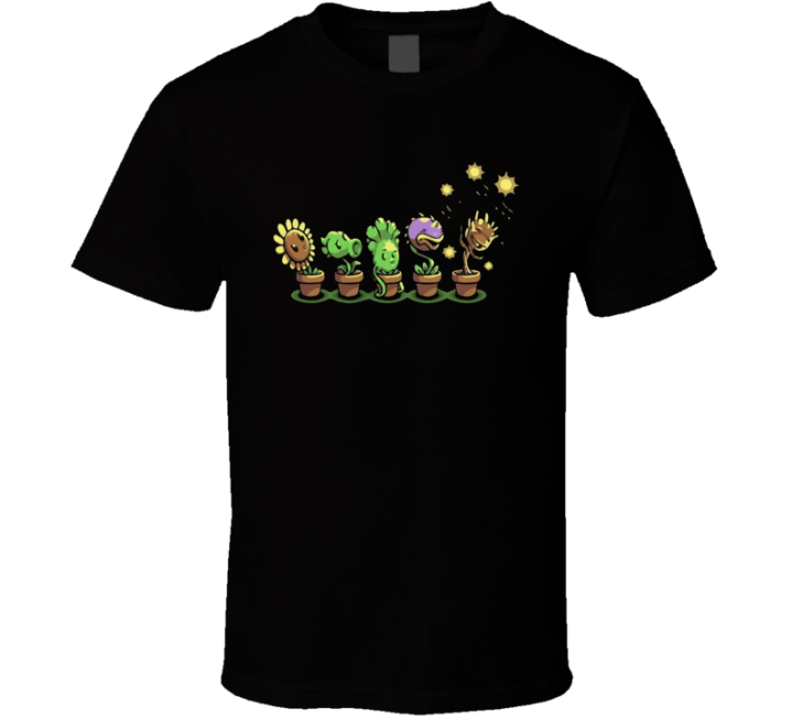 Plants Vs Groot Zombies Parody T Shirt