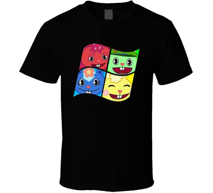 Happy Tree Friends Windows 95 Logo T Shirt