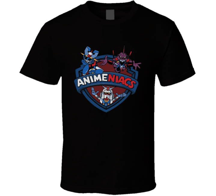 Animeniacs Robots Gundam Neon Genesis Parody T Shirt