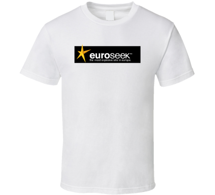 Euroseek Search Oldschool Retro Internet T Shirt