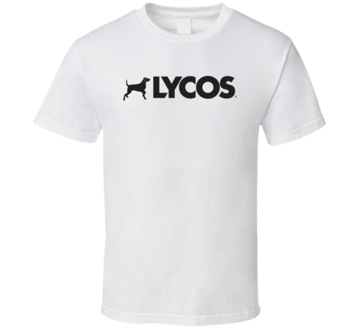 Lycos Search Oldschool Retro Internet T Shirt