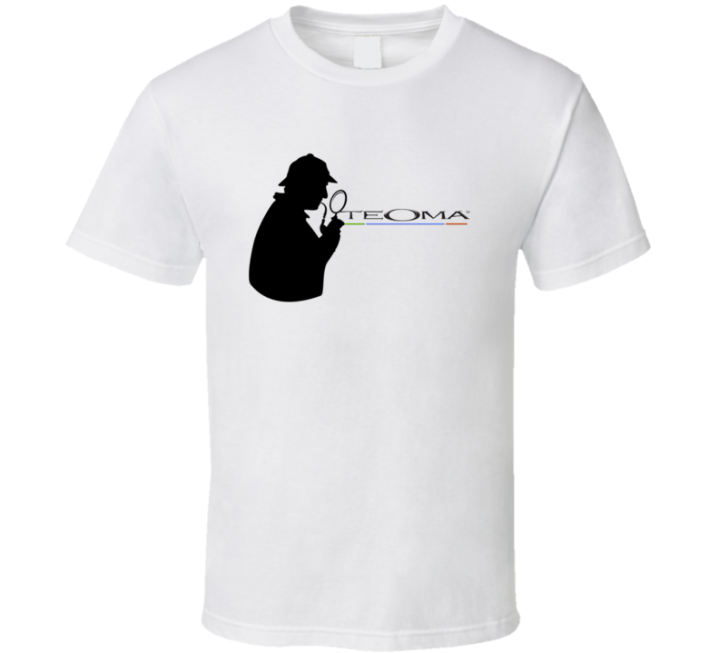 Teoma Search Oldschool Retro Internet T Shirt