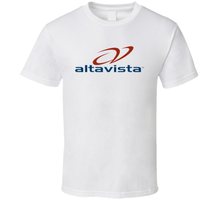 Altavista Search Oldschool Retro Internet T Shirt