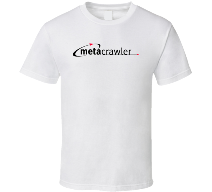 Metacrawler Search Oldschool Retro Internet T Shirt